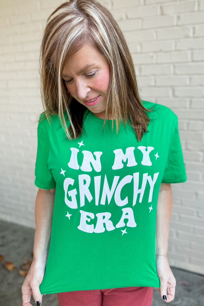 In My Grinchy Era Short Sleeve Graphic Tee *DOORBUSTER* - Be You Boutique