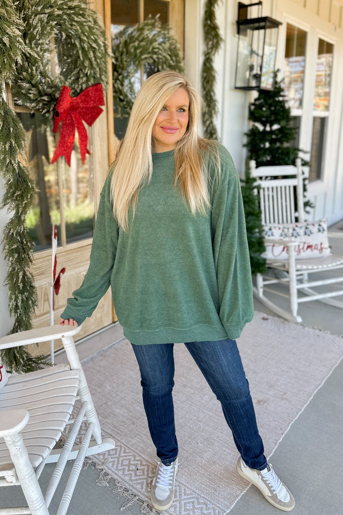 Delores Long Sleeve Oversized Top - Be You Boutique