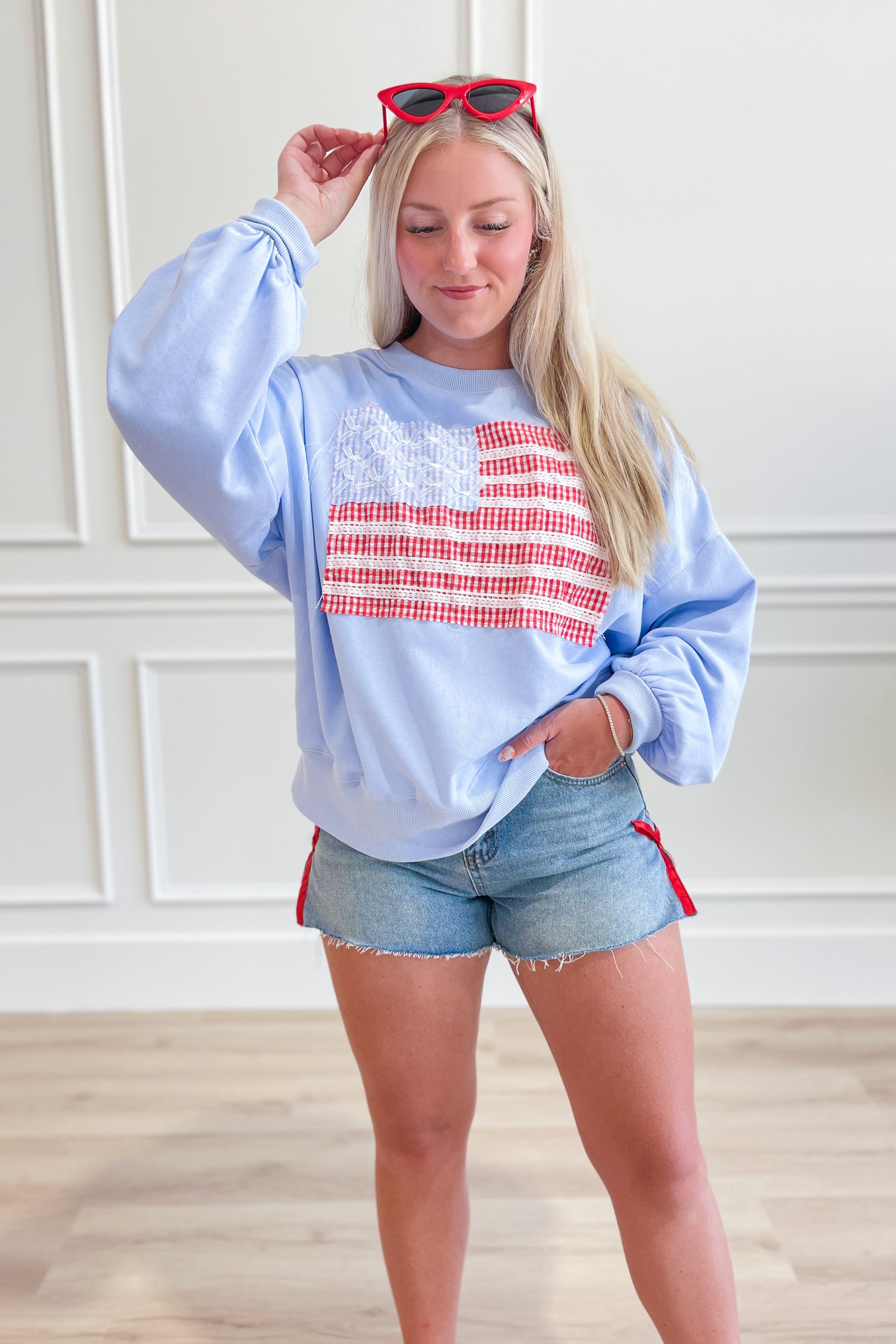 Bless The USA Long Sleeve - Be You Boutique