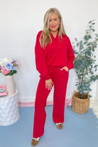 Selena Scuba Luxe Pullover and Pant Set - Be You Boutique