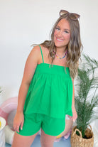 Cycladic Leaf Short Set - Be You Boutique