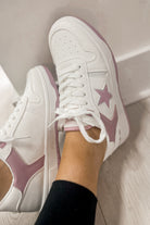 Vintage Havana Fresh 4 White and Pink Sneaker - Be You Boutique