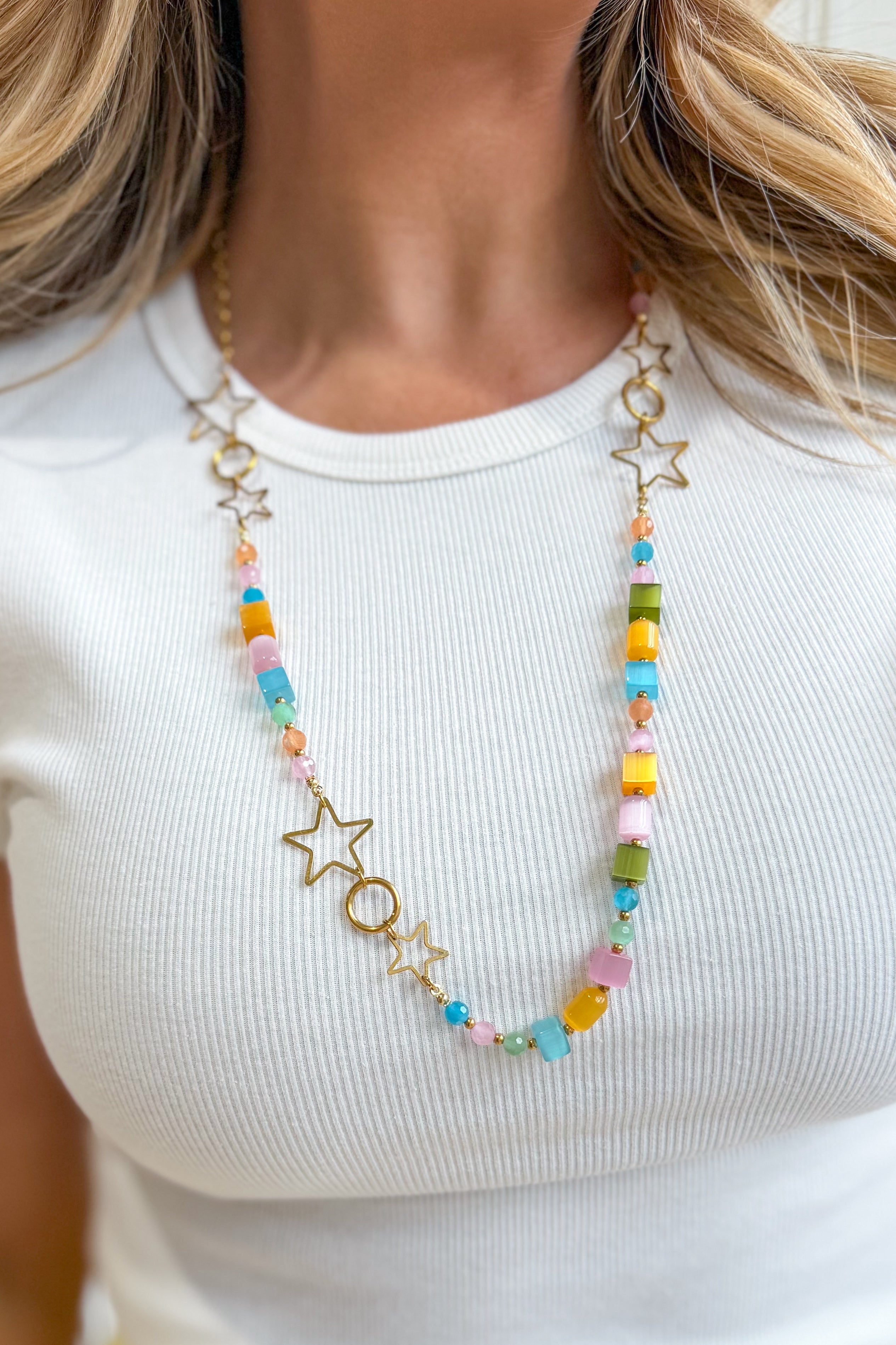 Treasure Jewels Head In The Stars Necklace - Be You Boutique