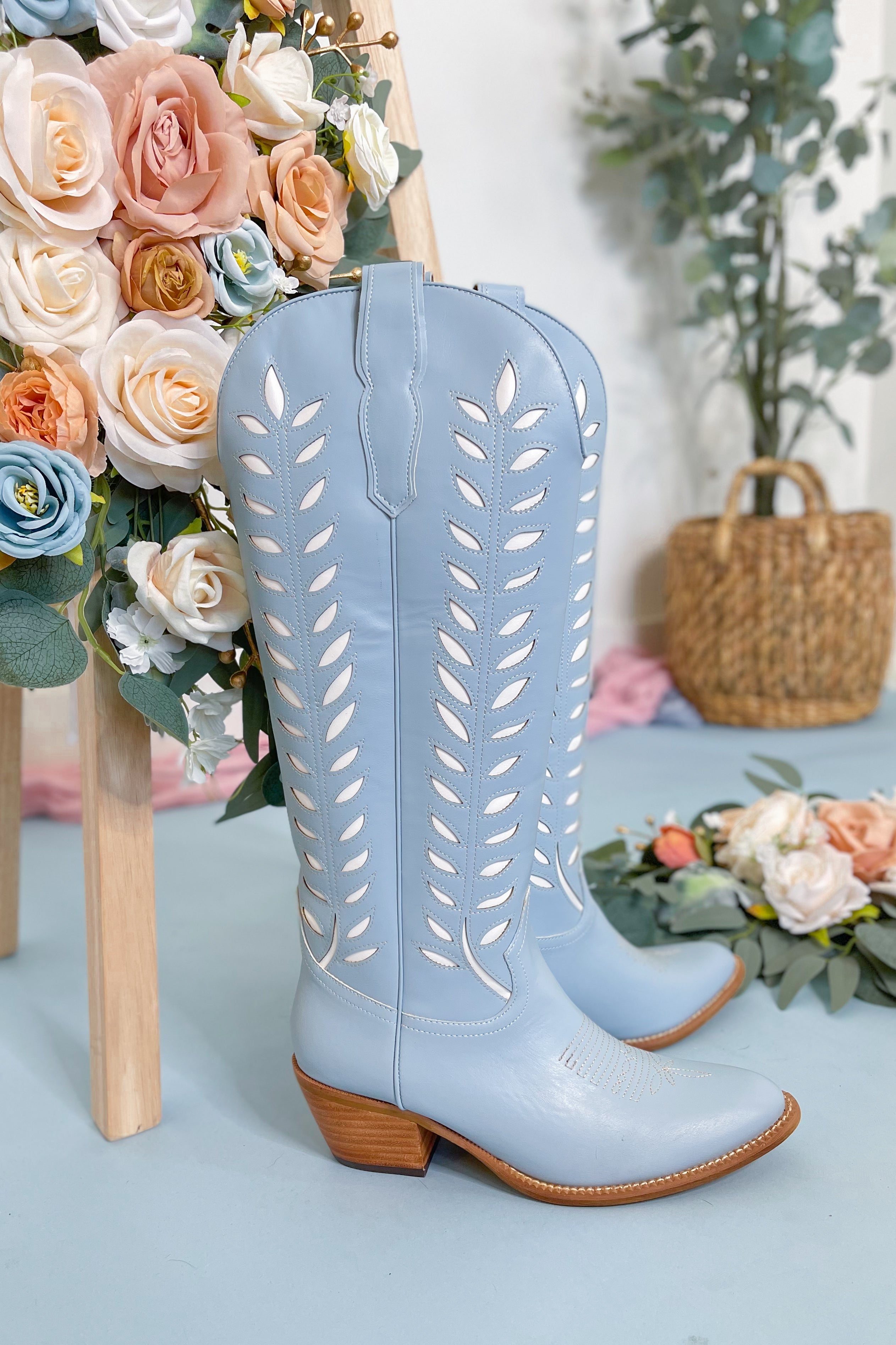 Lucia Western Boots - Be You Boutique