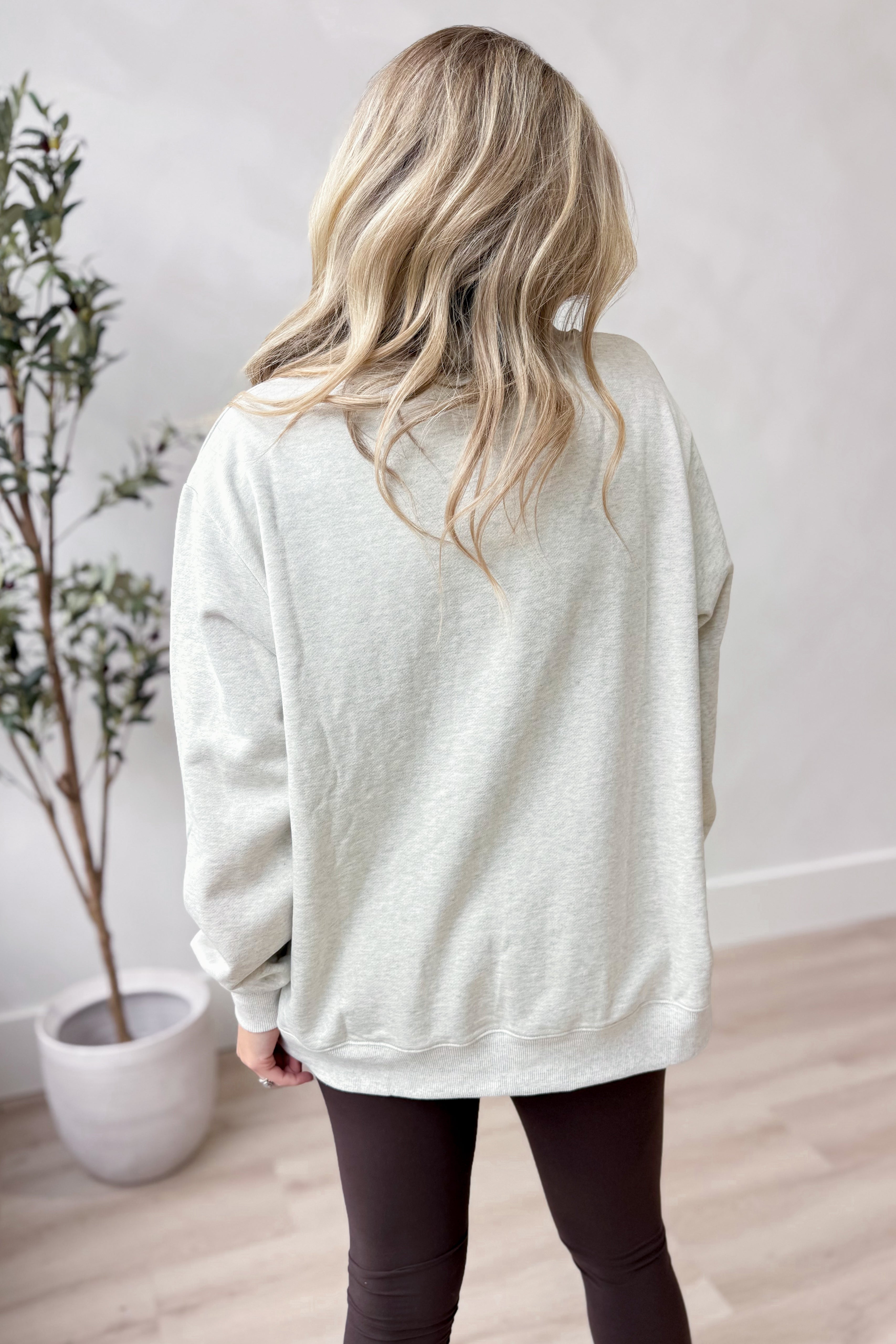Sunkissed Mockneck Sweatshirt - Be You Boutique