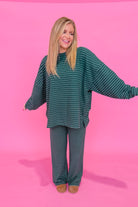 Ella Striped Long Sleeve Top - Be You Boutique