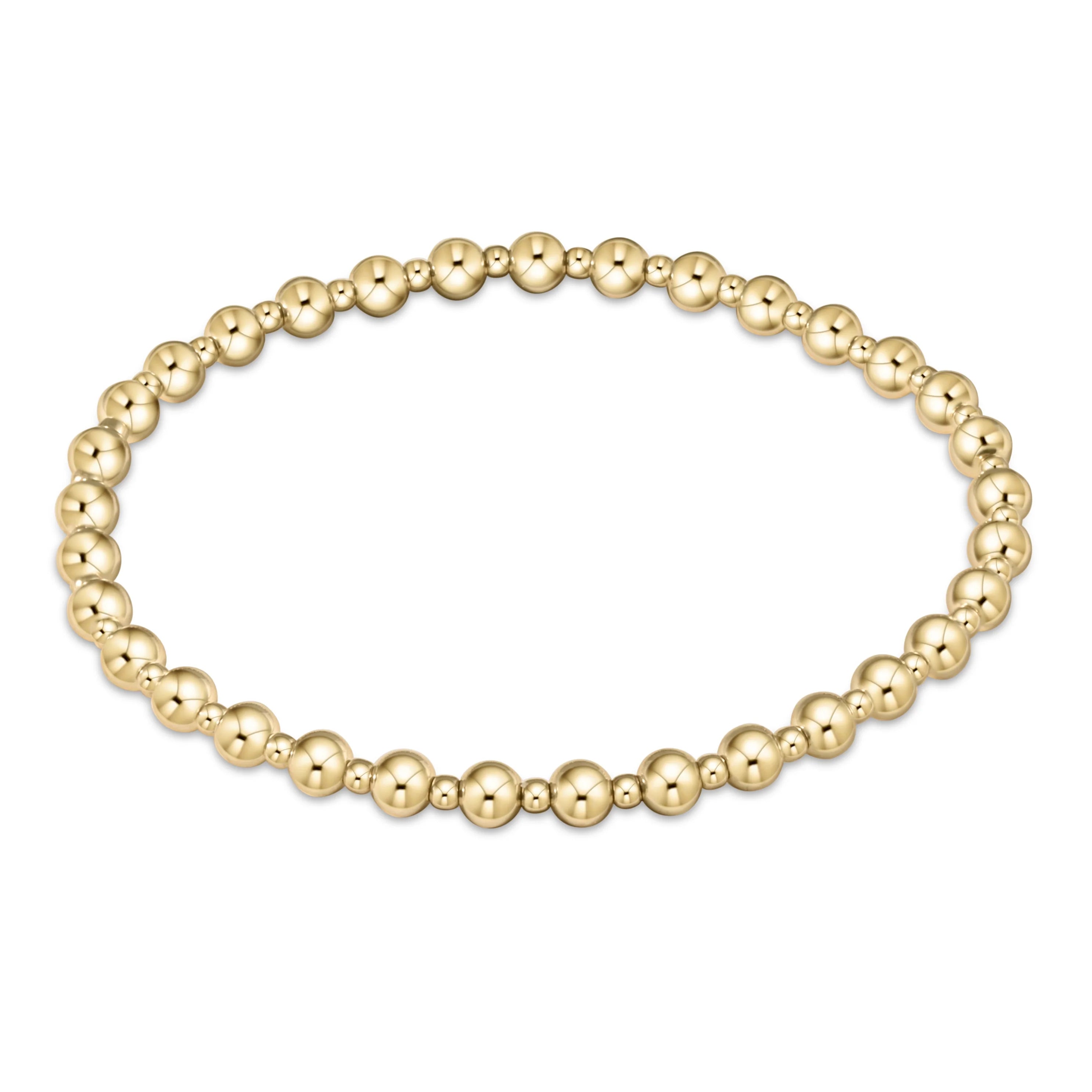 Enewton 4mm Classic Grateful Gold Bracelet - Be You Boutique