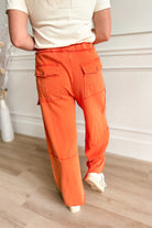 Mateo Mineral Washed Wide Leg Cargo Pants [S-3X] - Be You Boutique