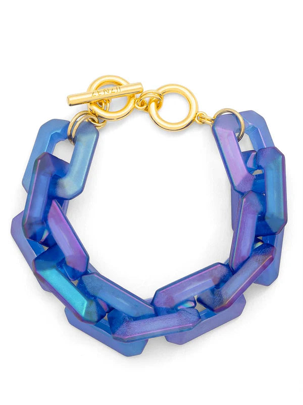 Zenzii Irene Resin Link Bracelet - Be You Boutique