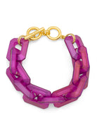 Zenzii Irene Resin Link Bracelet - Be You Boutique