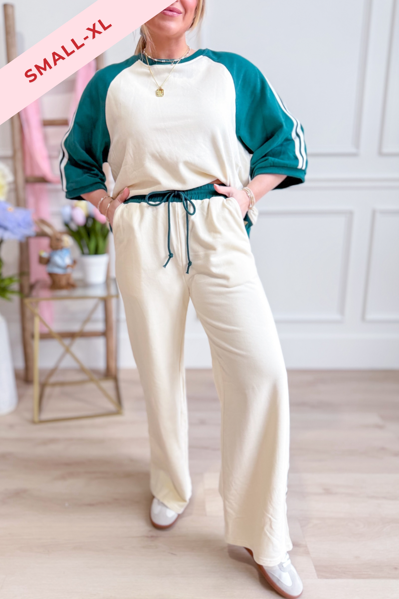Randy Sporty Drawstring Pant - Be You Boutique