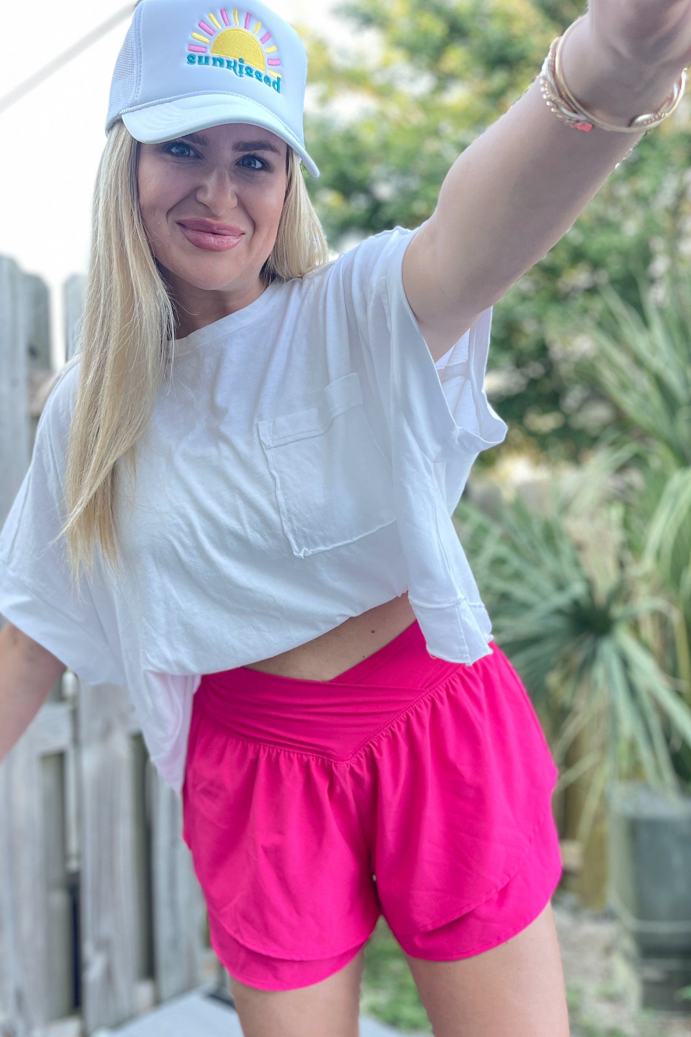 Karen V Shaped Waist Athletic Activewear Skort Shorts - Be You Boutique