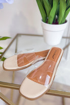 Soda Empress Lucite Crossover Sandal - Be You Boutique