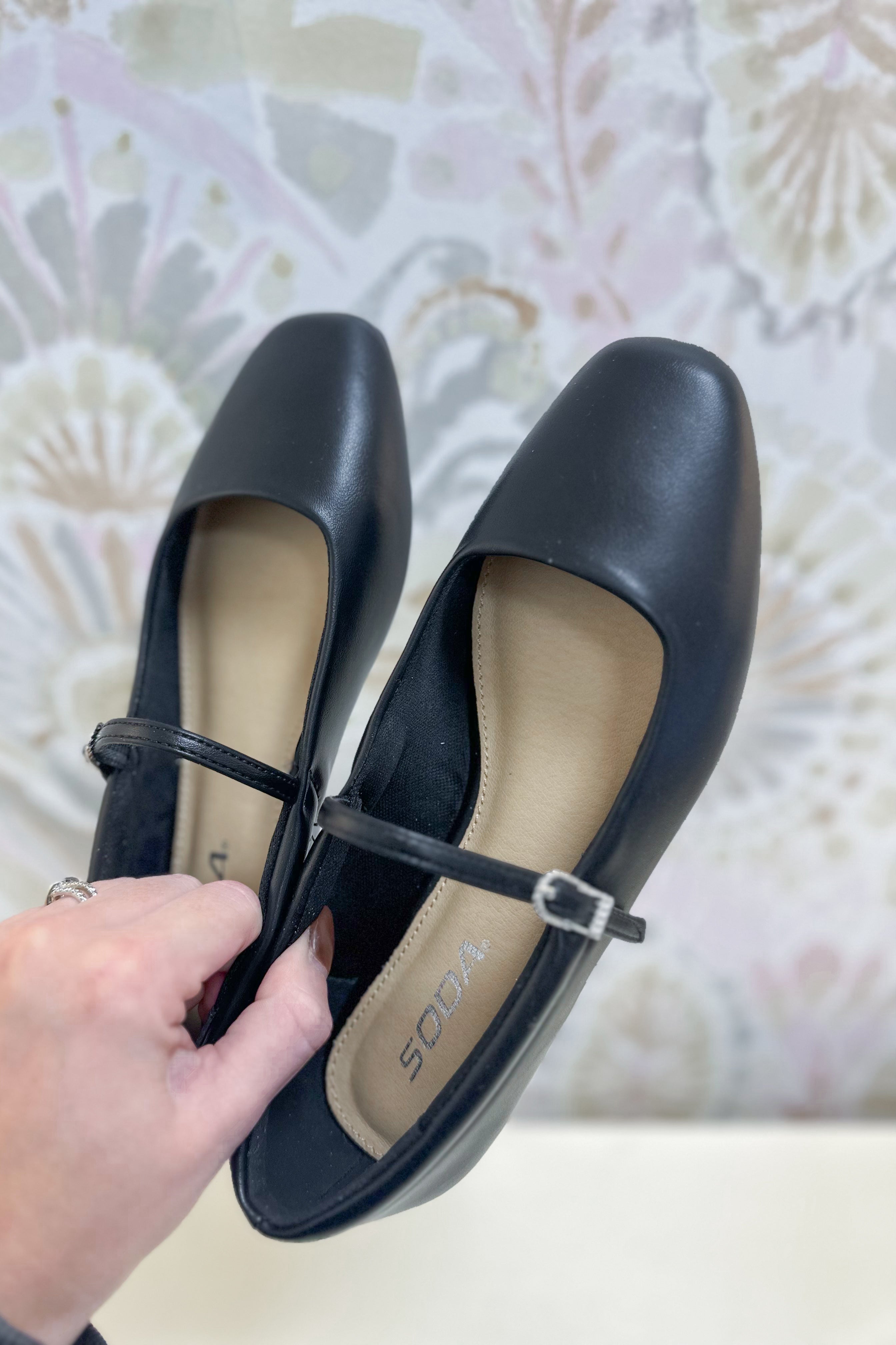 Soda Kiana Dressy Mary Jane Flat - Be You Boutique