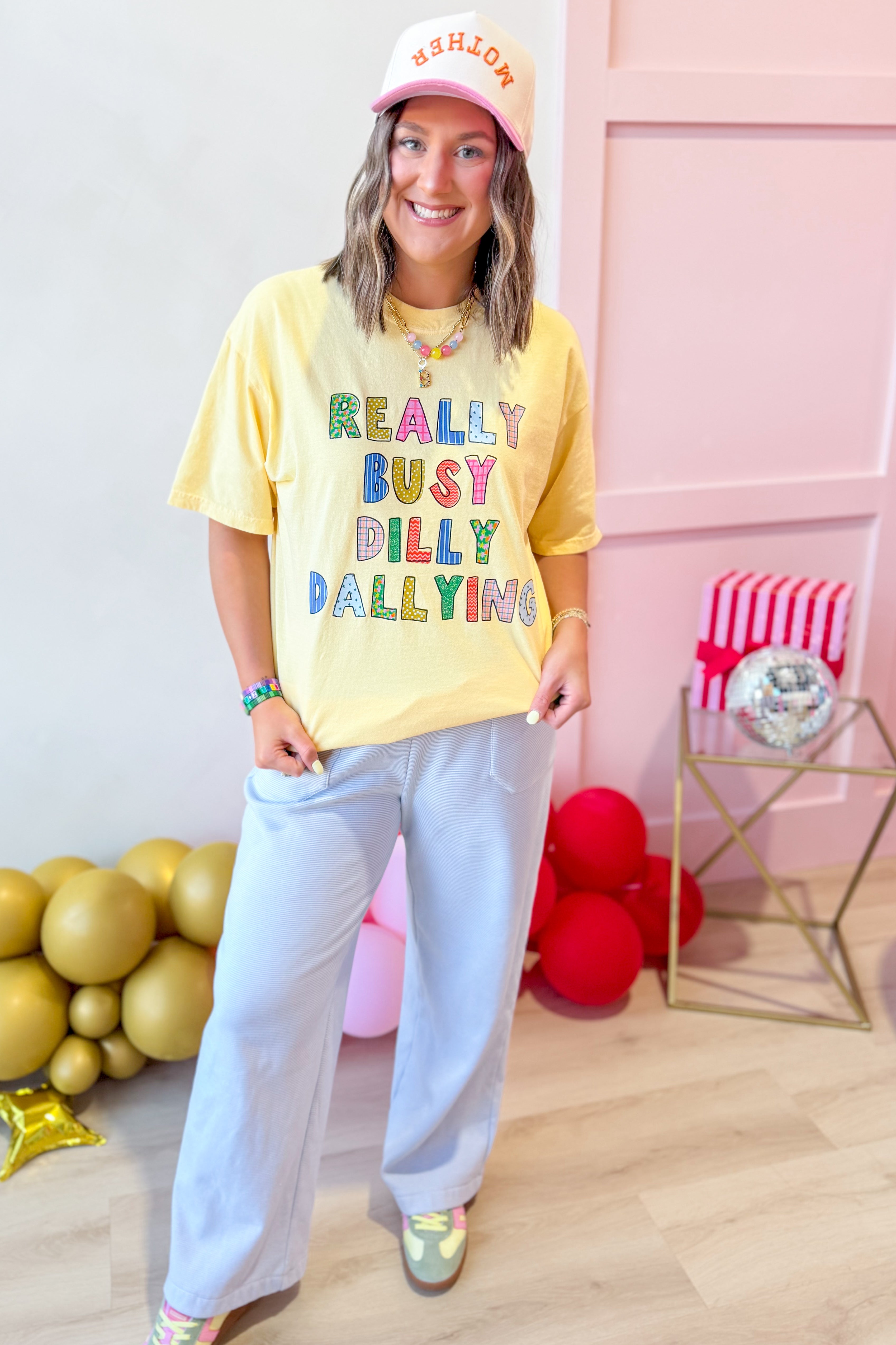 Dilly Dallying Graphic T-Shirt - Be You Boutique