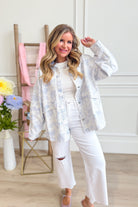 Rebecca Floral Printed Twill Jacket - Be You Boutique