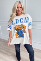 KY Southern Wildcat Oversized Tee - Be You Boutique