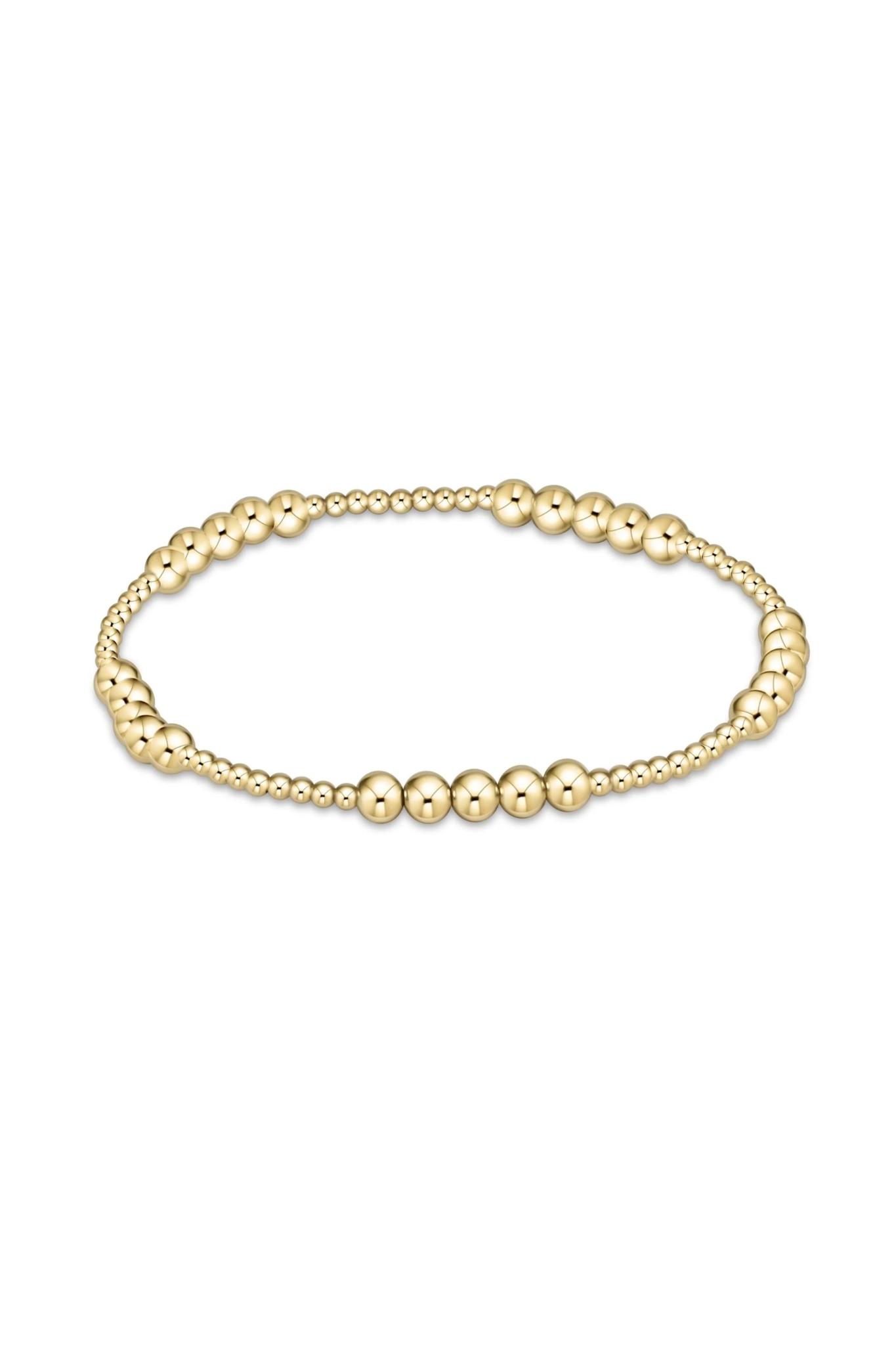 Enewton 2mm Blissful Pattern Classic Gold Bracelet - Be You Boutique