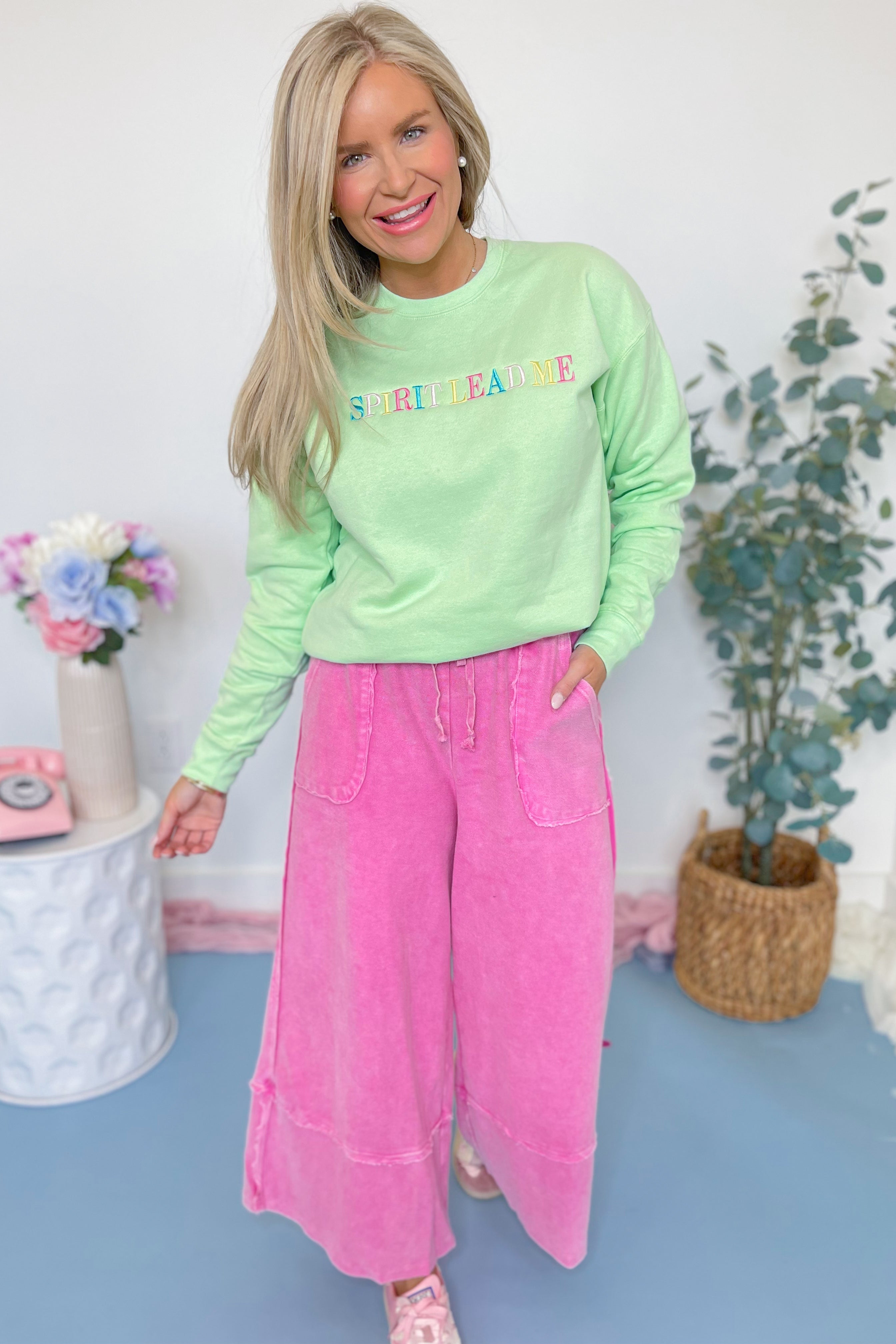 Spirit Lead Me Crewneck Sweatshirt - Be You Boutique