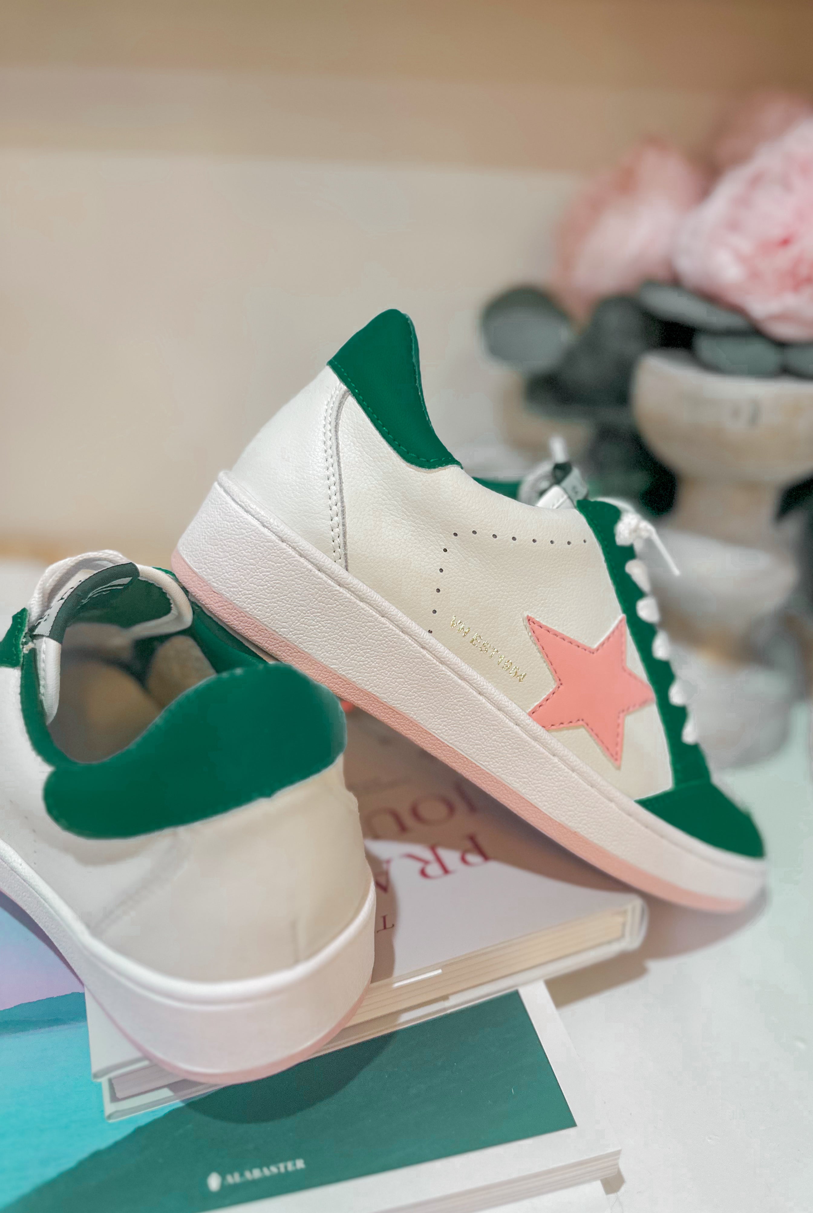 Vintage Havana Denisse 24 Green / Pink Pop Sneaker - Be You Boutique