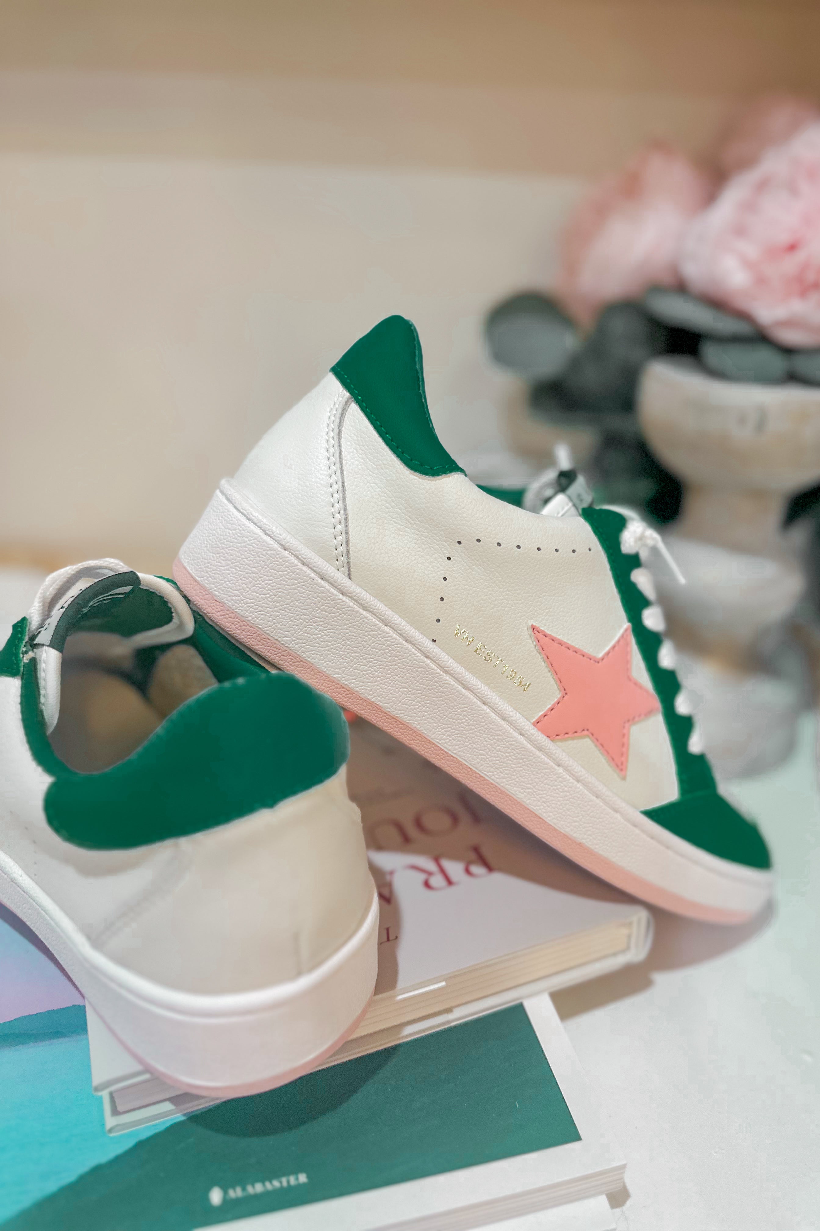 Vintage Havana Denisse 24 Green / Pink Pop Sneaker - Be You Boutique