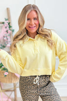 Remi Mineral Washed French Terry Pullover - Be You Boutique