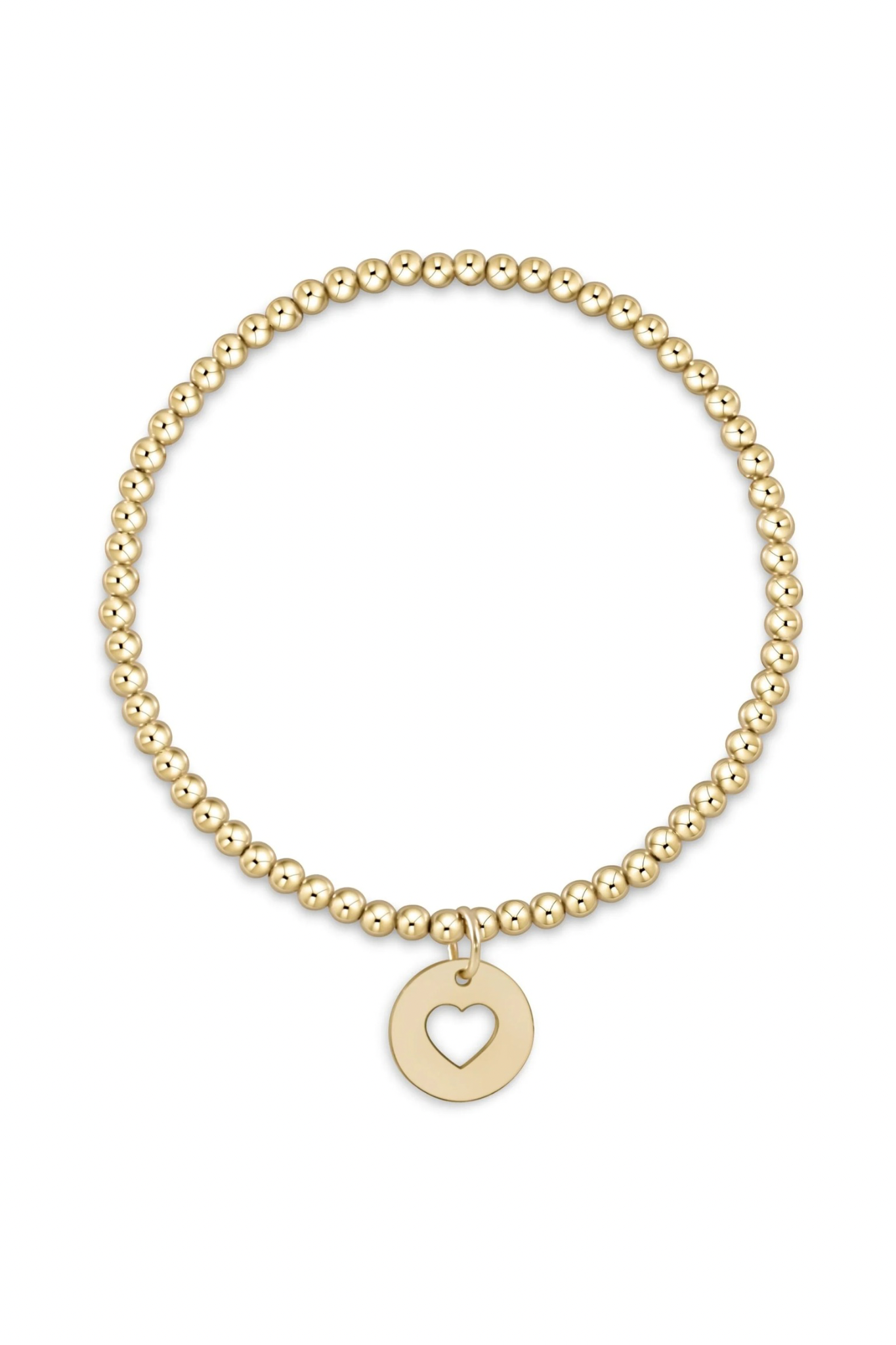 Enewton 3mm Love Gold Disc Bracelet - Be You Boutique