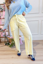 Bella Cotton Barrel Pant - Be You Boutique