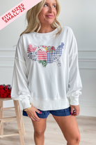 American Proud Patchwork Long Sleeve - Be You Boutique