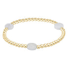 Enewton 3mm aquamarine admire gemstone, showcasing a sparkling blue aquamarine in a jewelry setting.