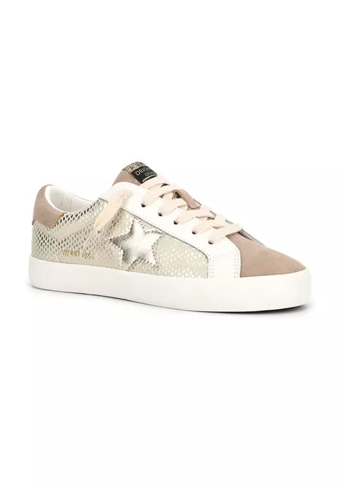 Vintage Havana Constance Gold and Taupe Detail Sneaker - Be You Boutique
