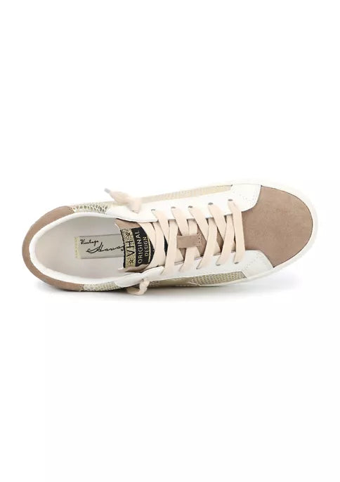 Vintage Havana Constance Gold and Taupe Detail Sneaker - Be You Boutique