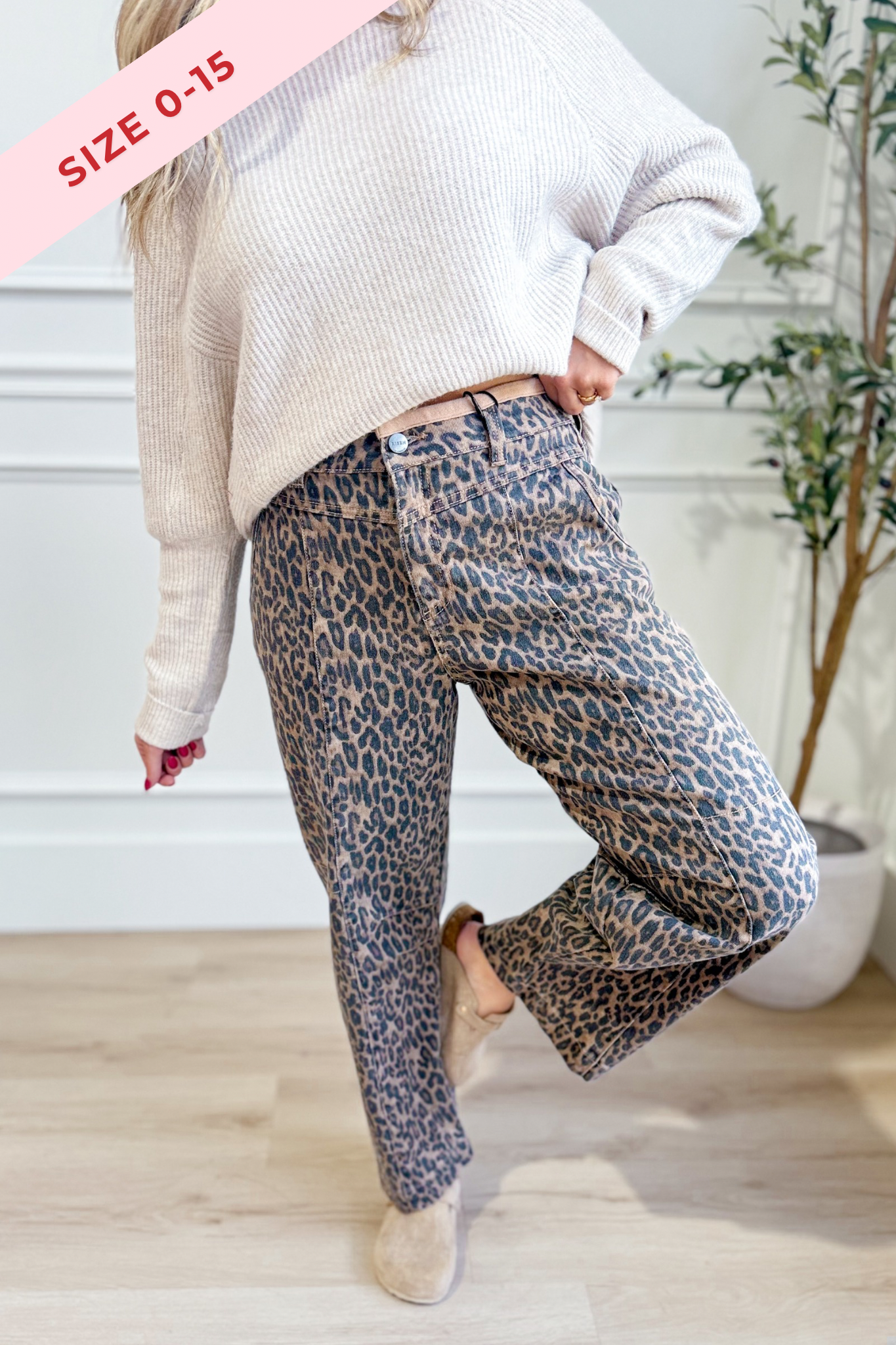 Risen Paul Mid Rise Cropped Pants [0-15] - Be You Boutique