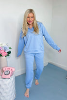 Hamptons Two Piece Long Sleeve Travel Set - Be You Boutique