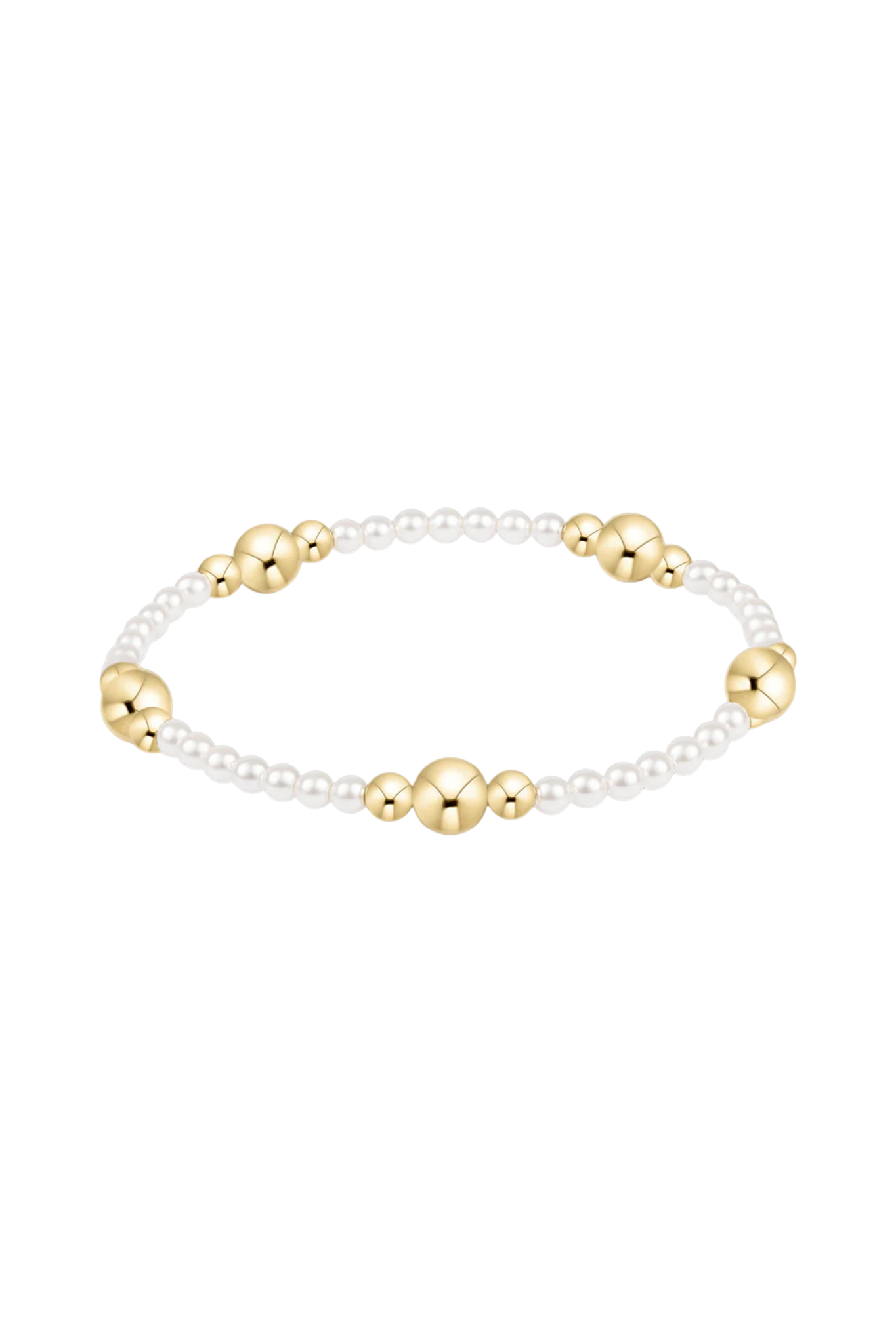 Enewton 6mm Purpose Gold Pearl Bracelet - Be You Boutique