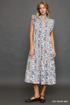 Carol Garden Floral Midi Dress - Be You Boutique