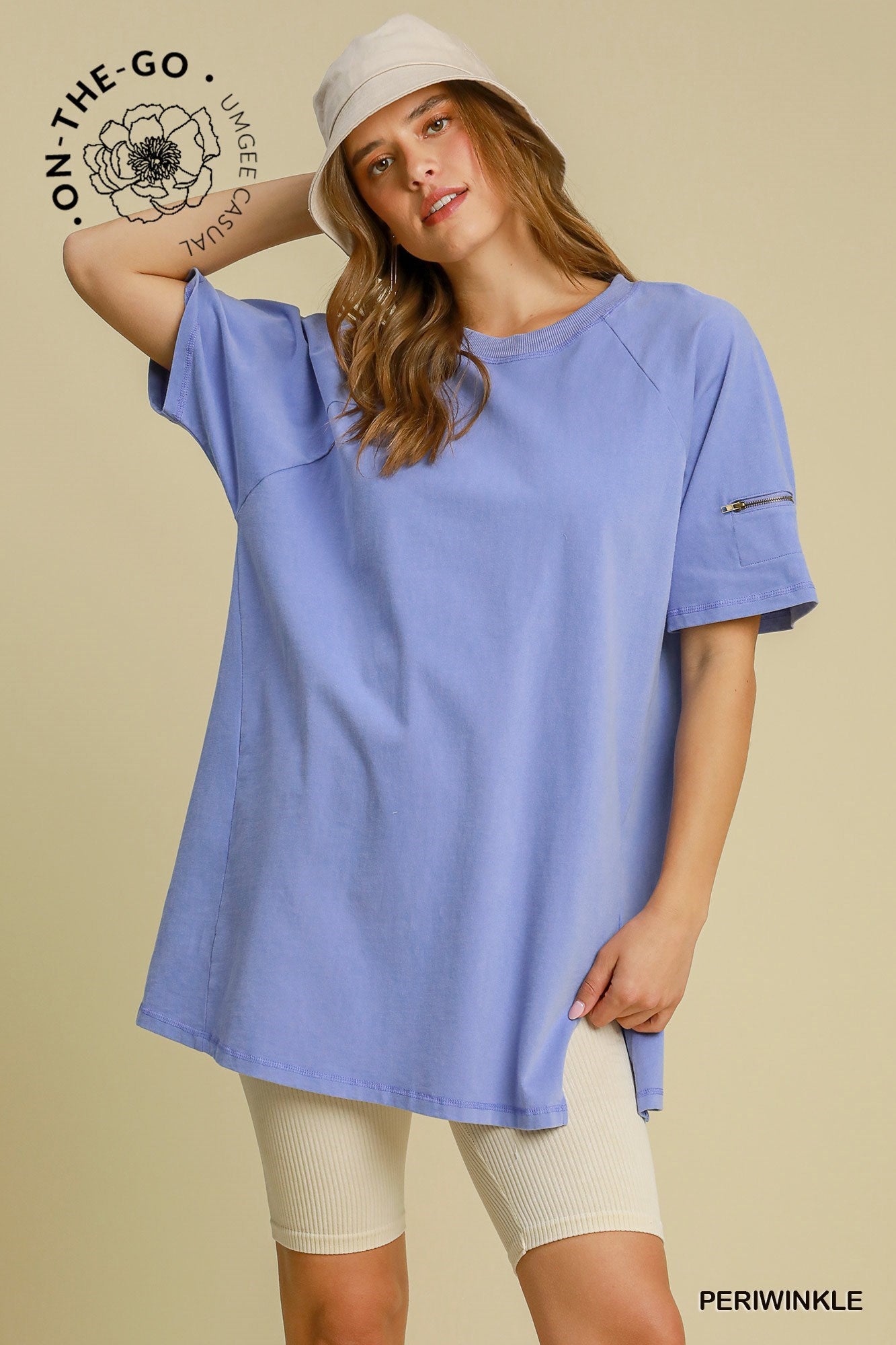 Sandy Raglan Sleeve T-Shirt Top - Be You Boutique