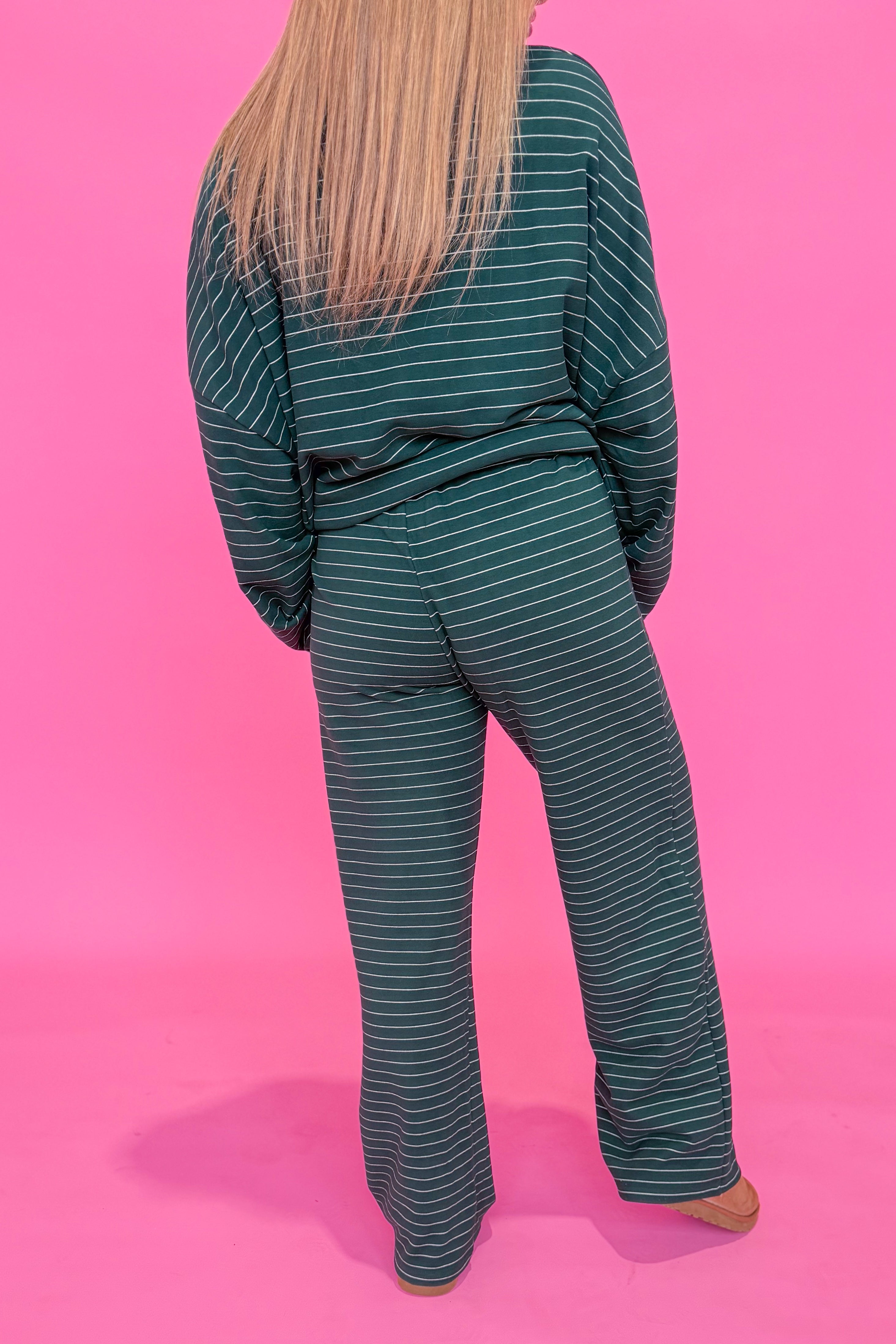 Ella Striped Long Pant - Be You Boutique