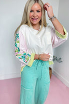 Cierra Color Block Long Sleeve Top - Be You Boutique