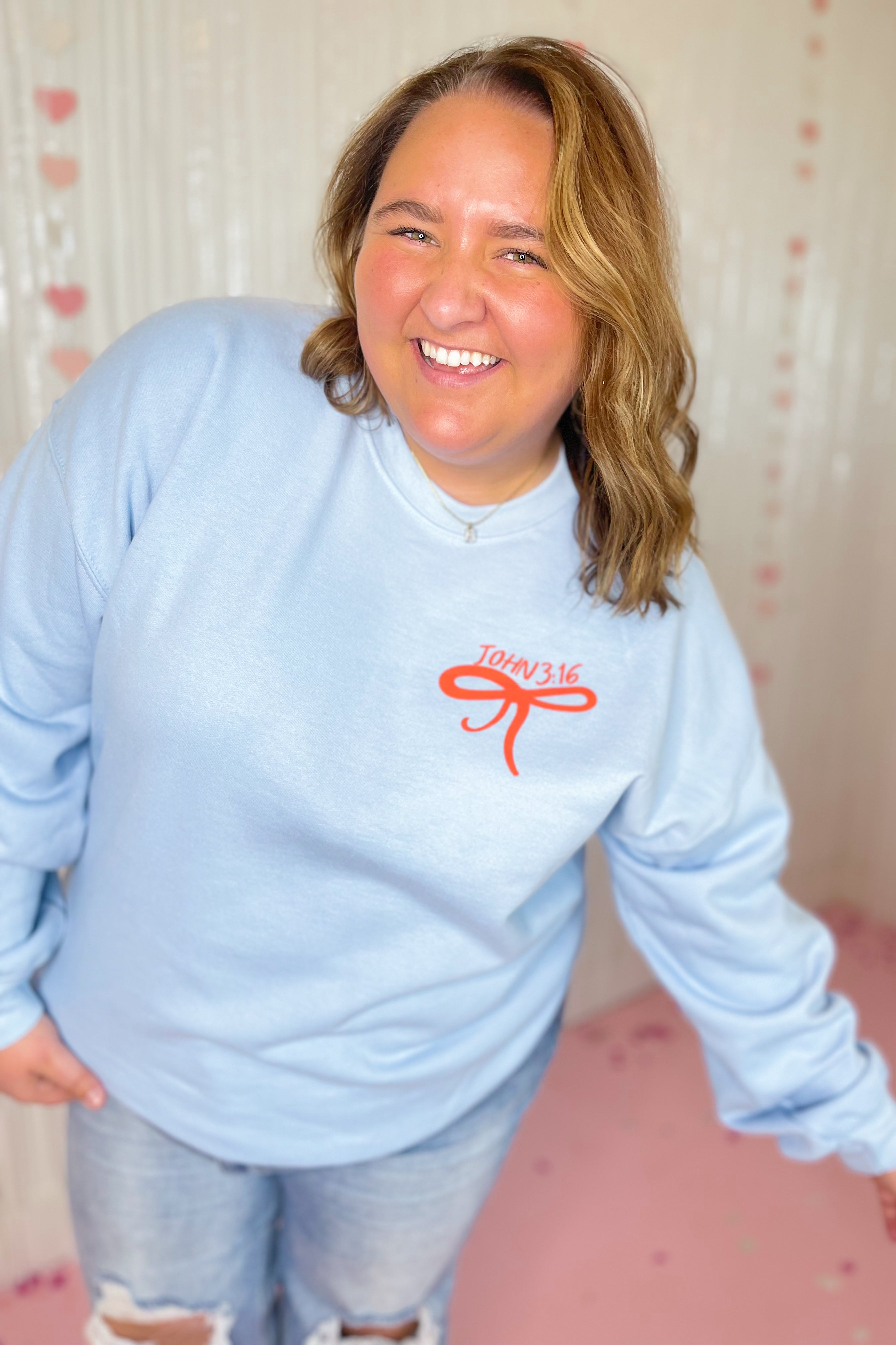 YOU ARE SO LOVED Crew Neck Sweatshirt - Be You Boutique