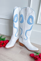 Ruby Bow Western Tall Boots *FINAL SALE* - Be You Boutique