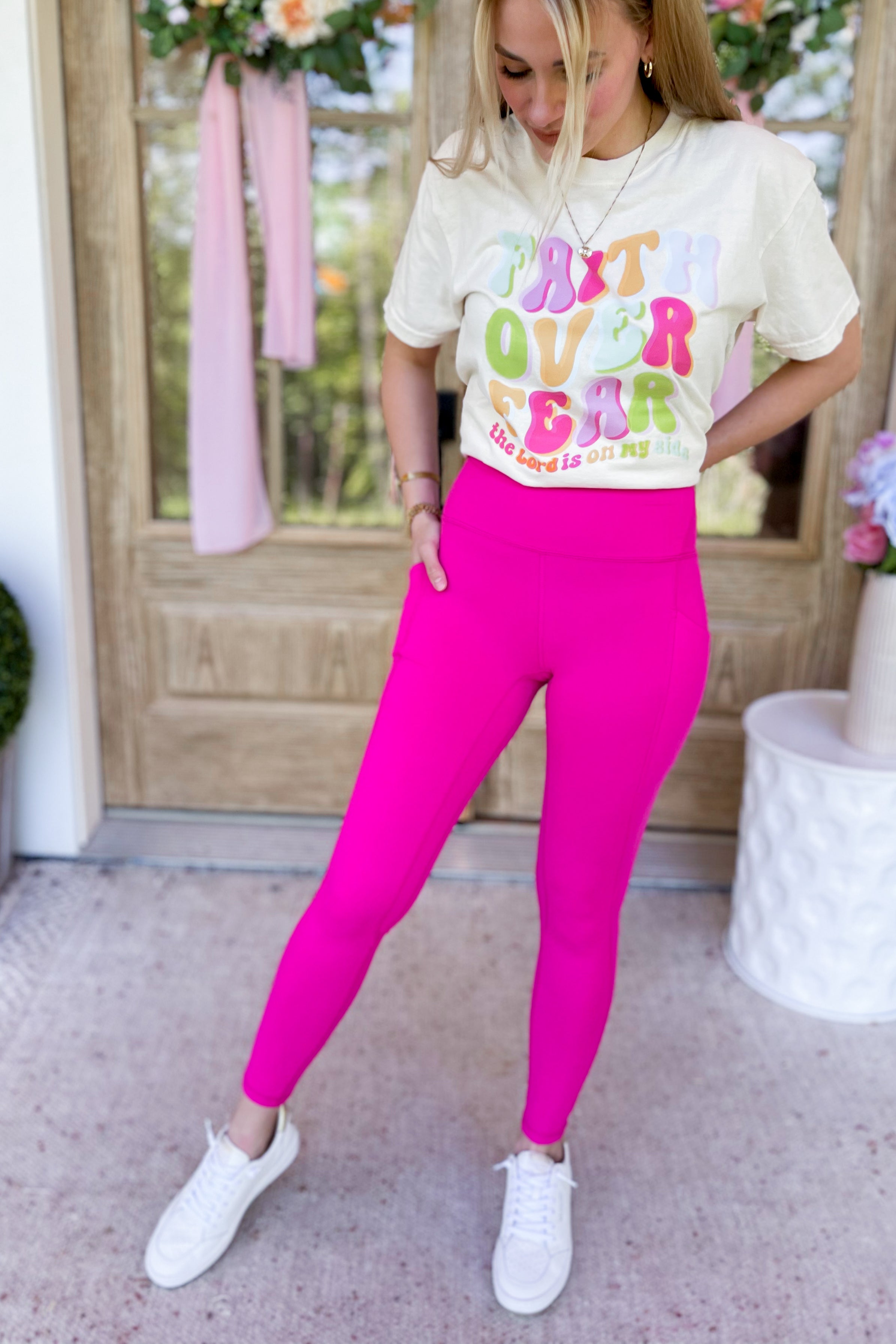 Dalton Butter Soft Full Length Leggings With Pockets - Be You Boutique