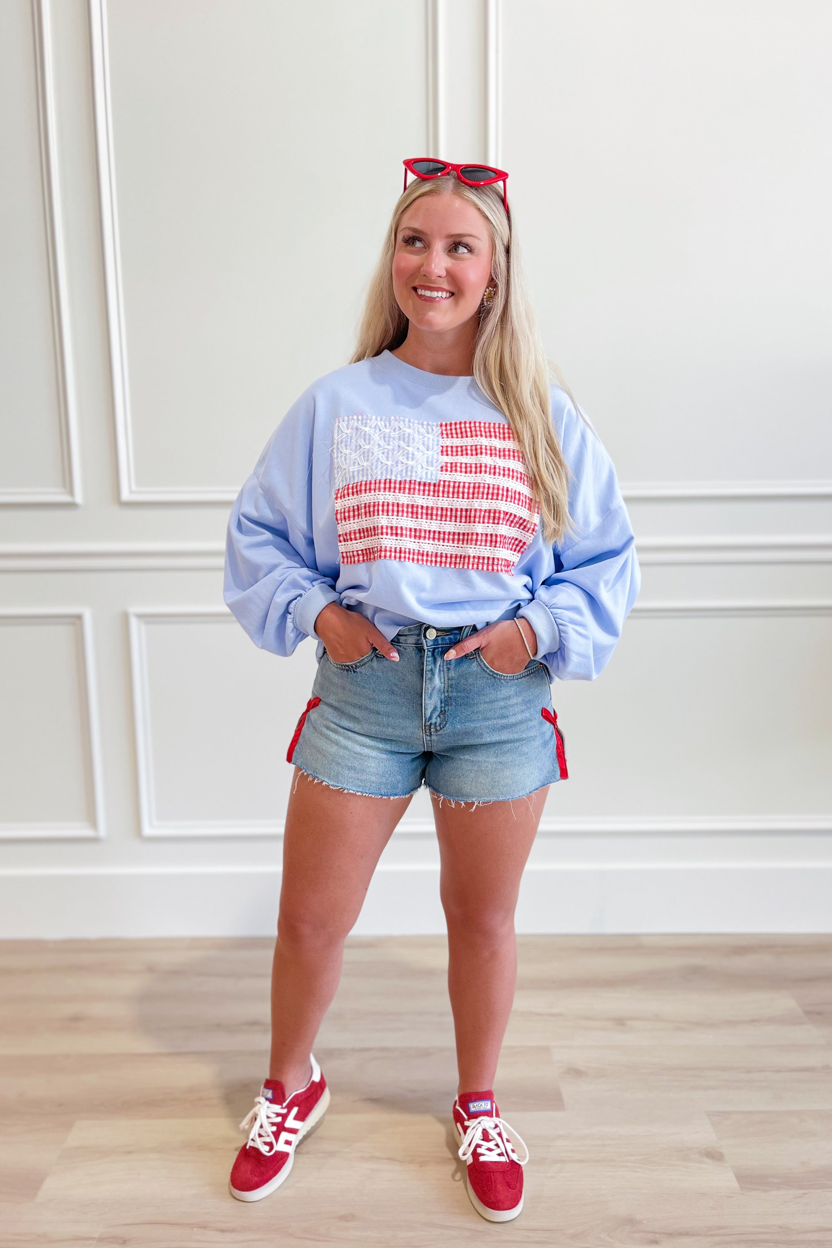Bless The USA Long Sleeve - Be You Boutique