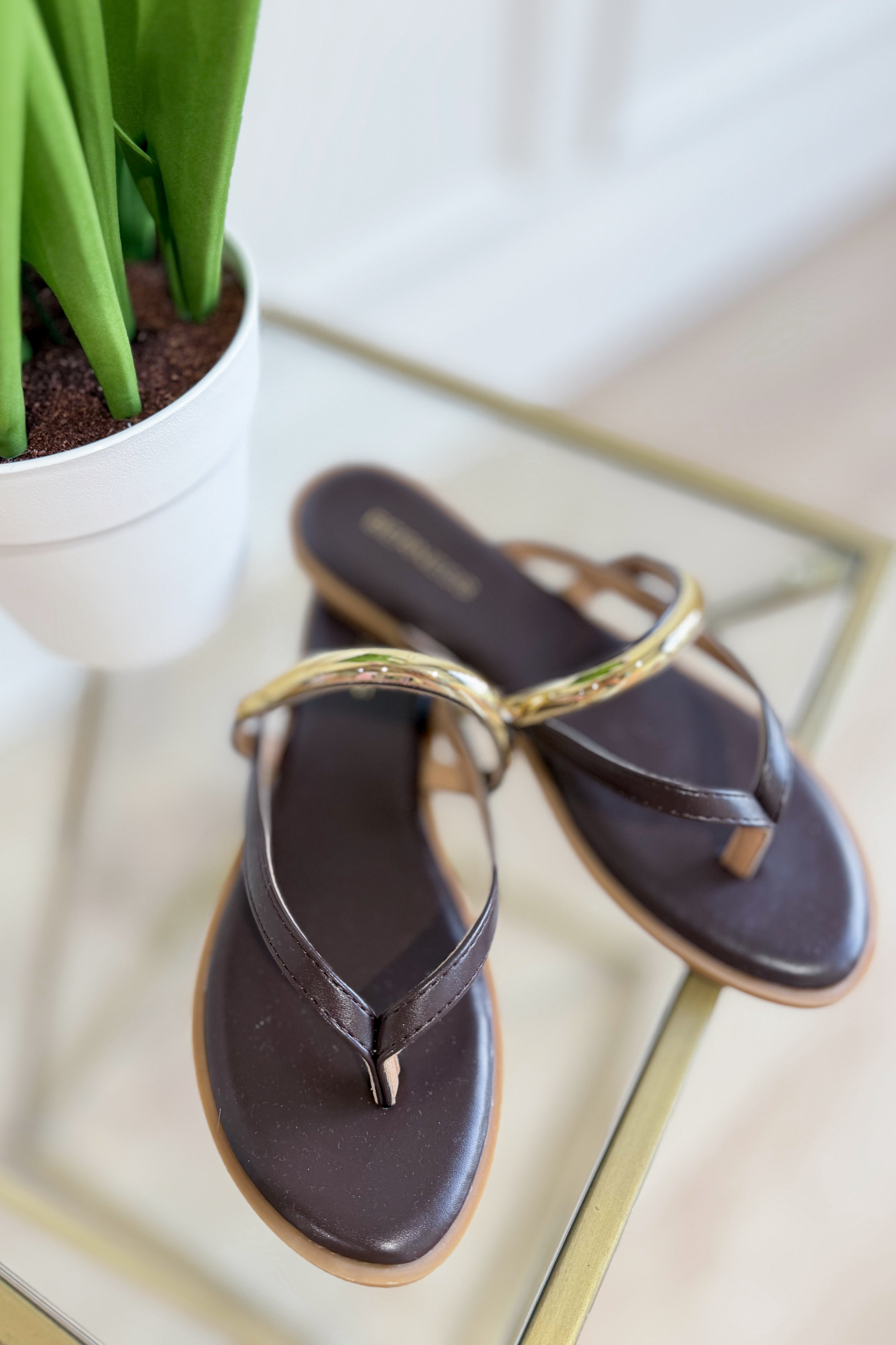 Berness Kara Coffee Sandal featuring a stylish design, open-toe style, and comfortable straps perfect for casual wear.