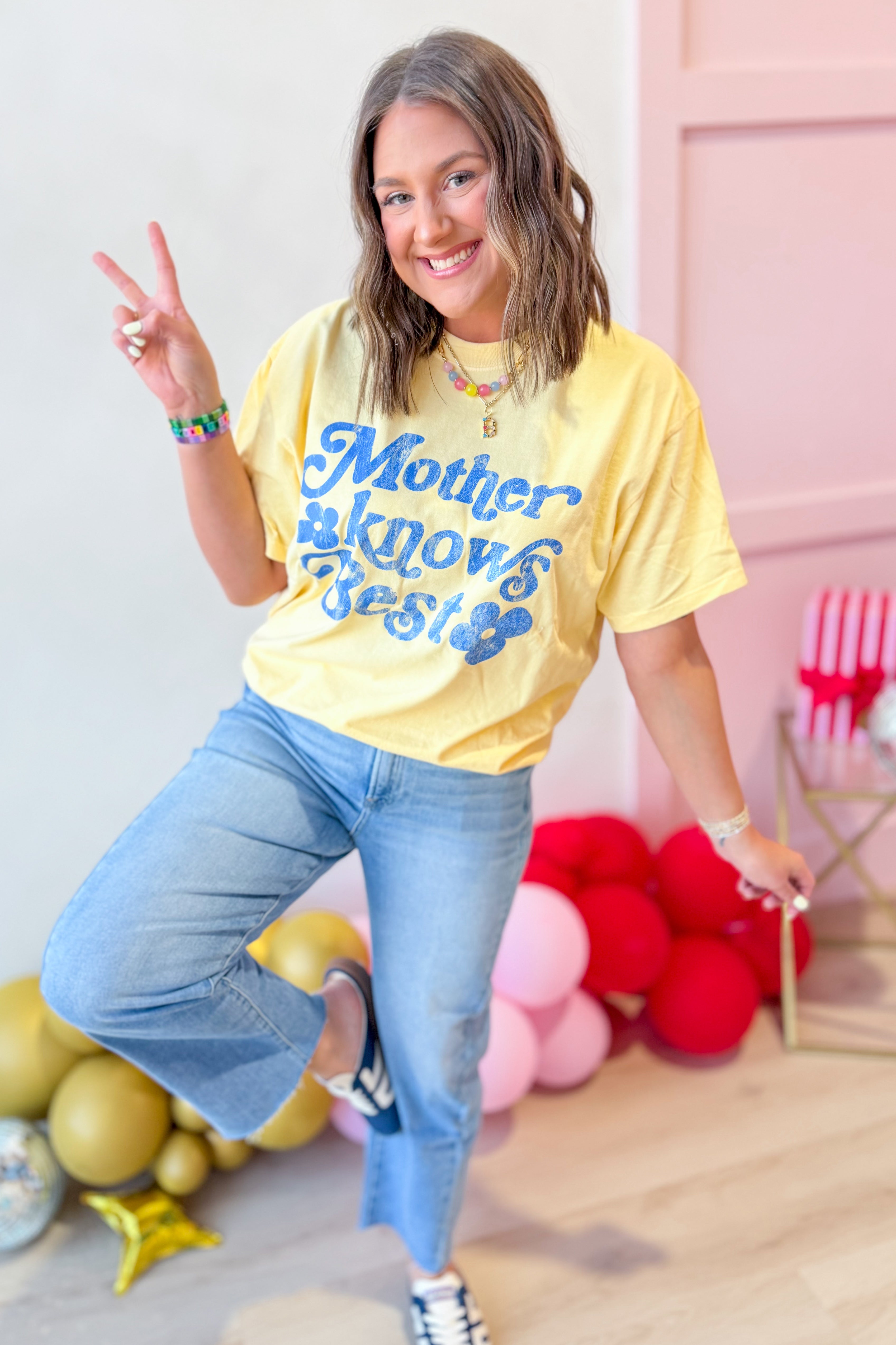 Mother Knows Best Graphic T-Shirt - Be You Boutique