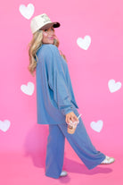 Ella Striped Long Pant - Be You Boutique