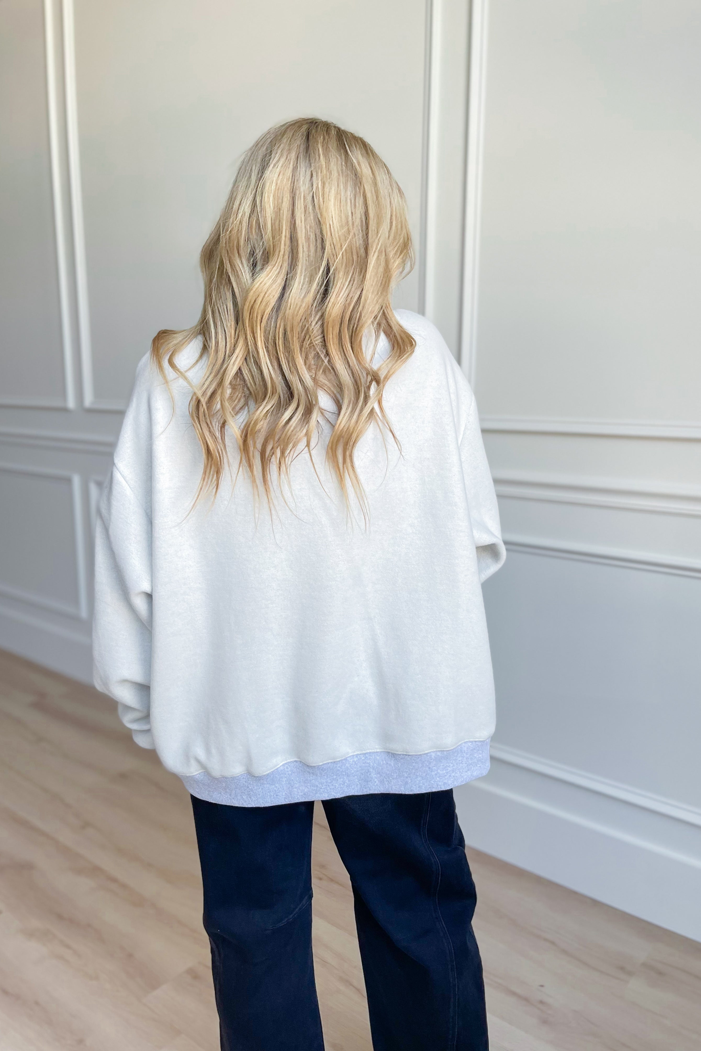 Texas Reversible Mock Neck Sweatshirt - Be You Boutique
