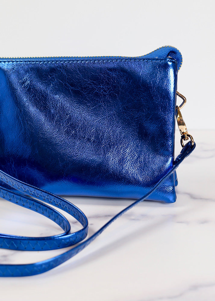 Caroline Hill Liz Custom Collection Crossbody Metallic Bag - Be You Boutique