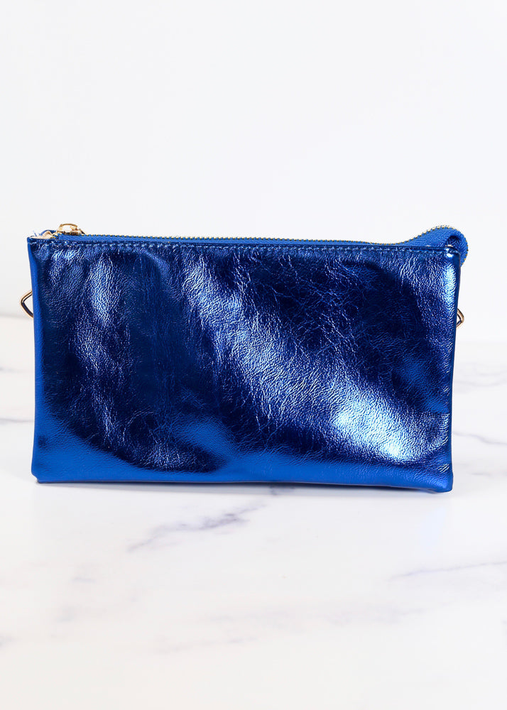 Caroline Hill Liz Custom Collection Crossbody Metallic Bag - Be You Boutique