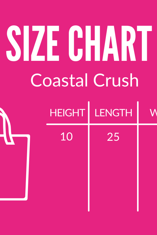 Coastal Crush Tote Bag - Be You Boutique